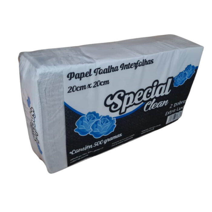 Papel Toalha Interfolha Extra Luxo C 500g Special Clean MaisQ Limpeza