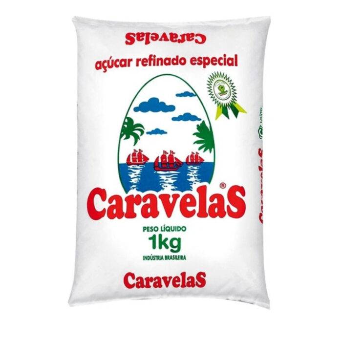 Açúcar Refinado Caravelas 1Kg