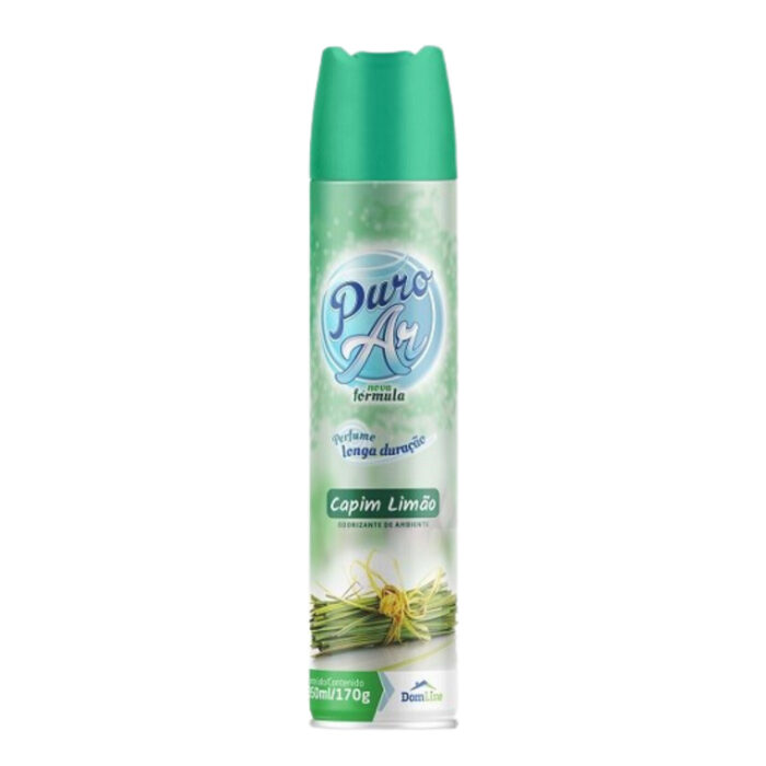 Odorizador de Ambientes Puro Ar Capim Limão 350ml Domline