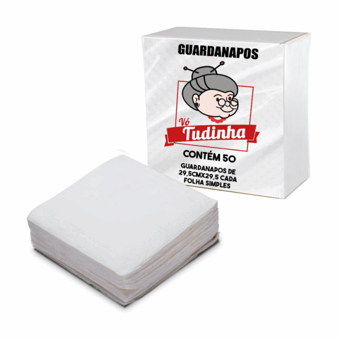 GUARDANAPO 29,5X29,5 VÓ TUDINHA C/50