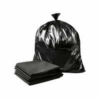 SACO LIXO 100L P4 PRETO 90X90 MQLS C/1KG