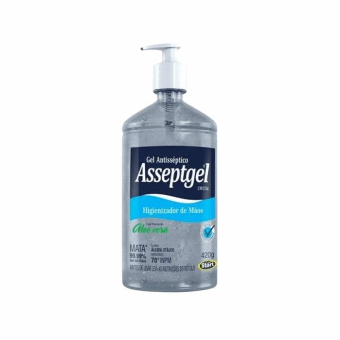 ALCOOL GEL 70 ANTISSEP PUMP START 420GR