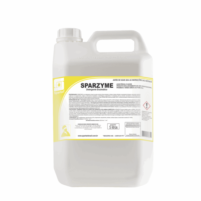 DETERGENTE LIQUÍDO ENZIMATICO SPARZYME SPARTAN 5