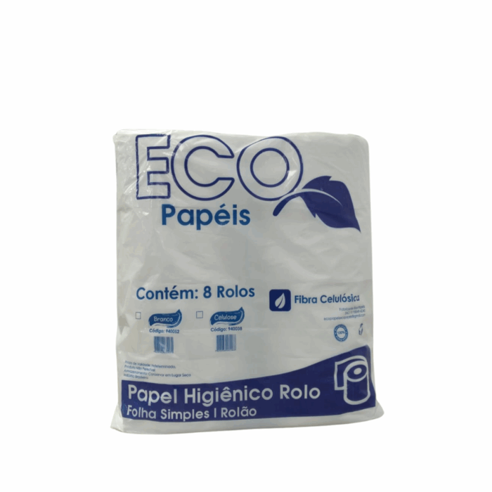 PAPEL HIGIÊNICO ROLÃO CELULOSE F.S ECO C/8X1,5KG