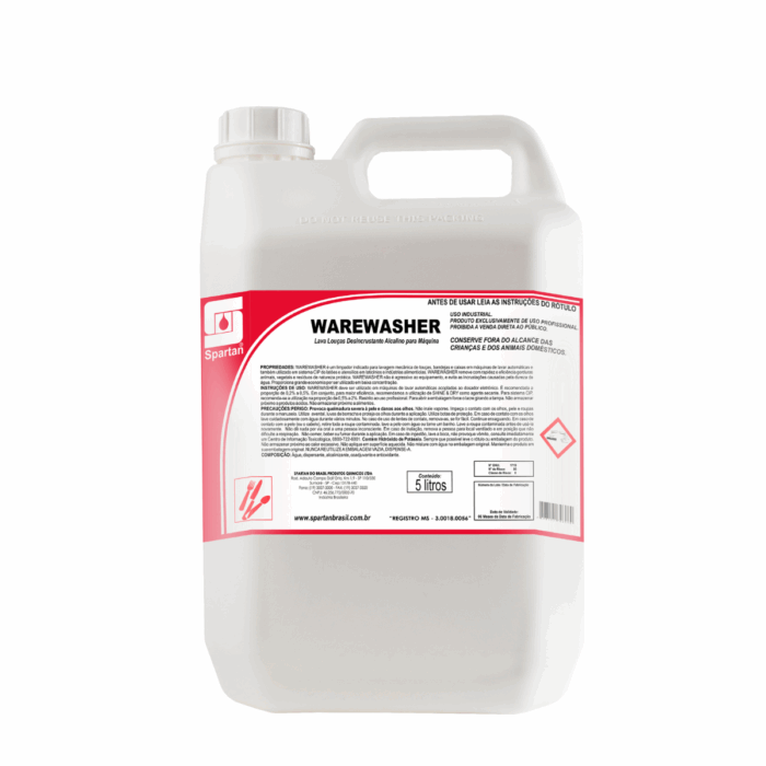 DETERGENTE DESINCRUSTANTE WAREWASHER SPARTAN 20L