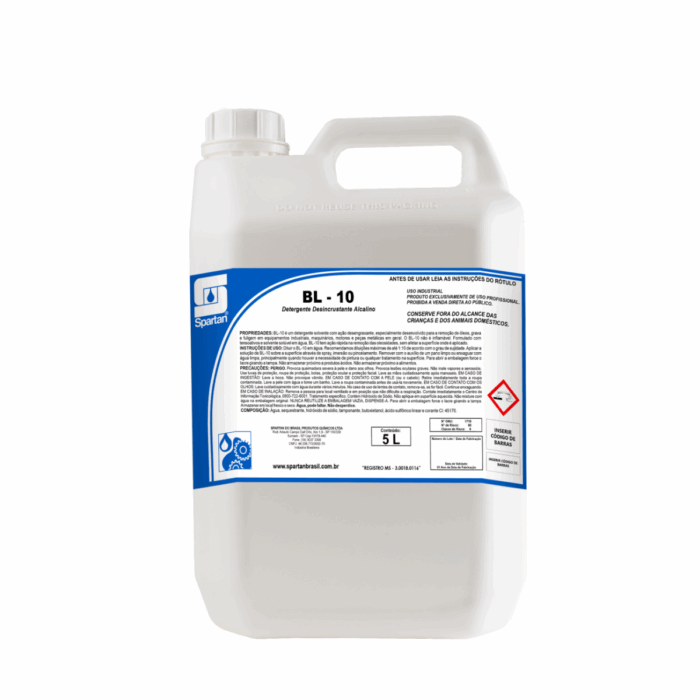 DESENGRAXANTE BL-10 SPARTAN 5L