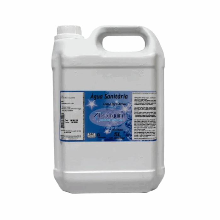 ÁGUA SANITARIA DETERQUIM 5L