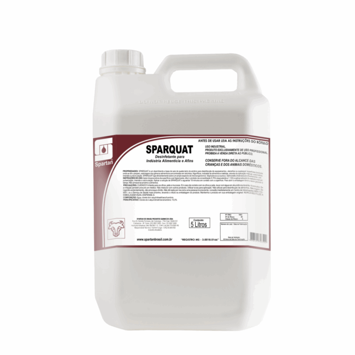 DESINFETANTE CONCENTRADO SPARQUAT SPARTAN 5L