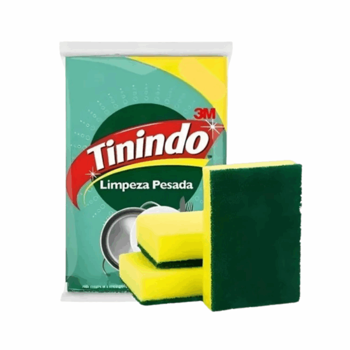 ESPONJA DUPLA FACE MULTIUSO TININDO 3M