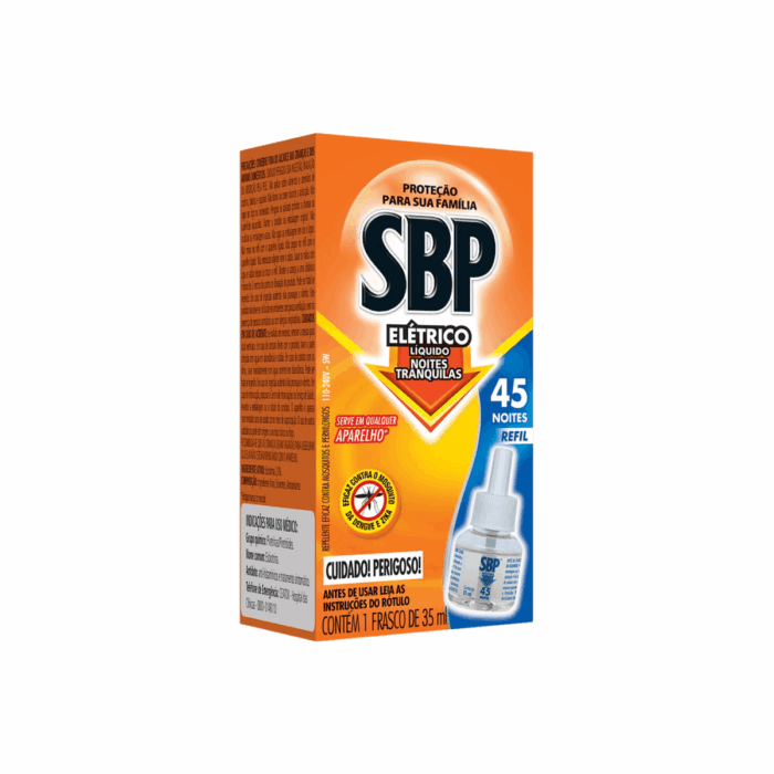 INSETICIDA ELETRICO REFIL 45N SBP 35ML
