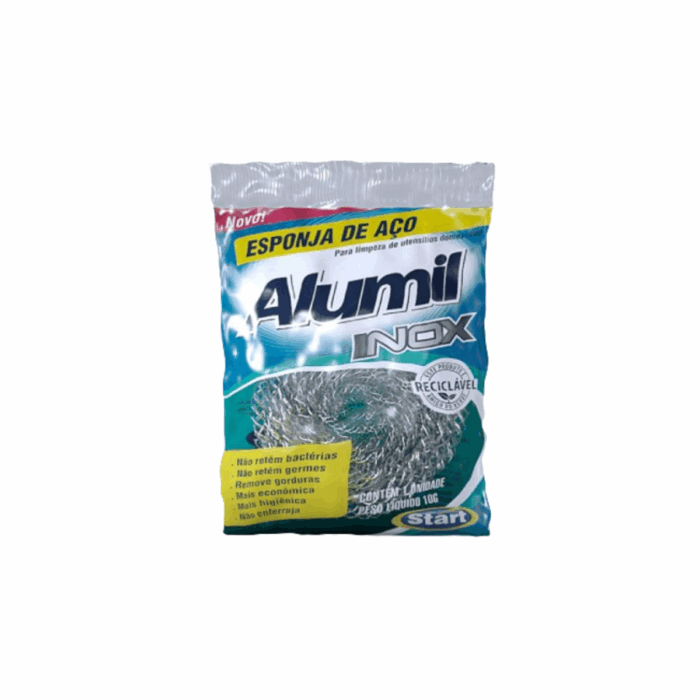 ESPONJA AÇO ALUMIL INOX 10G START